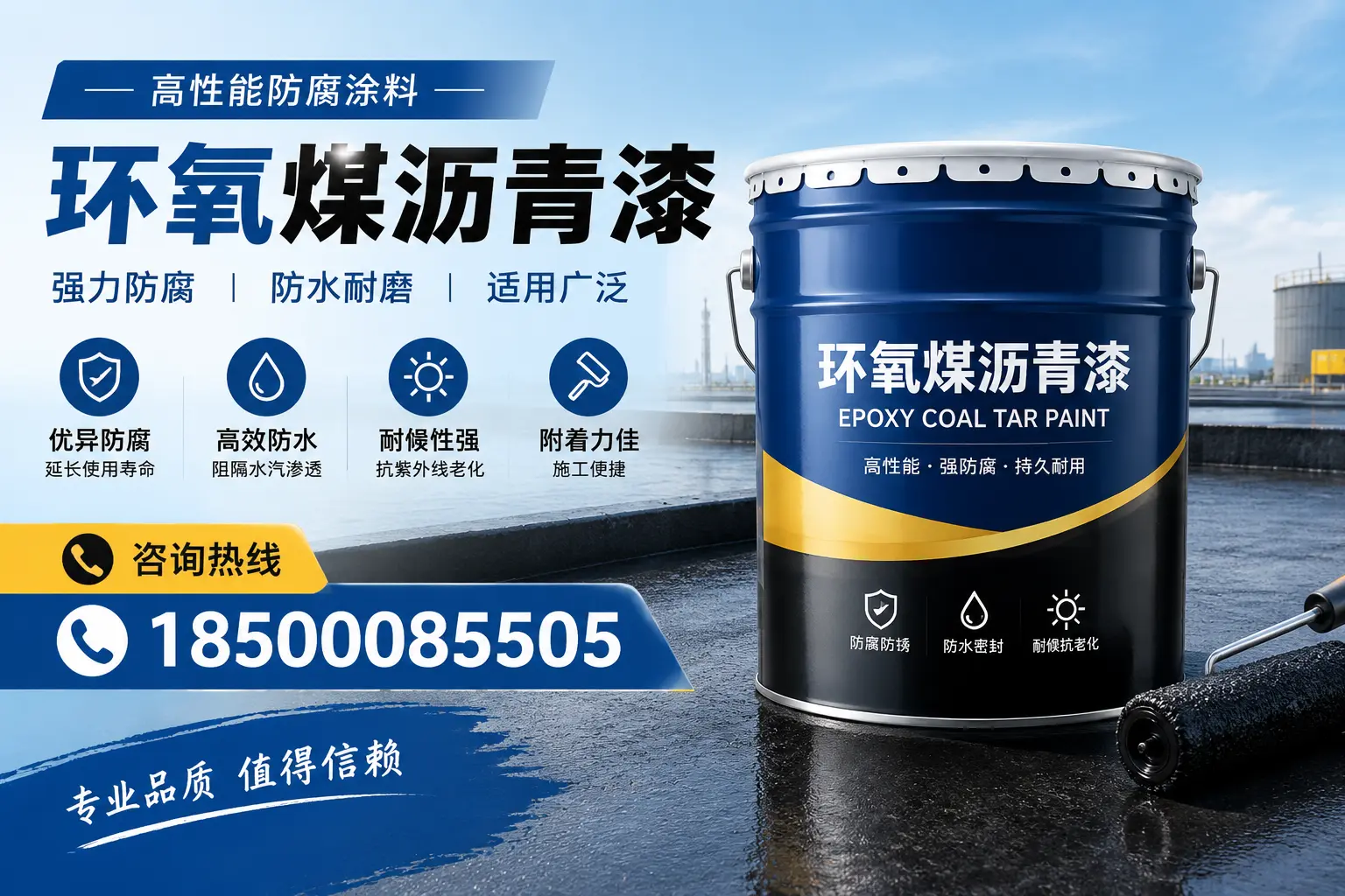 环氧煤沥青漆的主要成分与功能,邱县用户深度了解